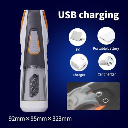 JITEM Portable Tool Fully Automatic Fitness Training Tool, Intelligent Telescopic Rotation, Multi-Frequency, Durable and Easy to Clean, size