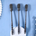 Long-Handle Silicone Bottle Brush – Flexible Deep Cleaning Tool for Cups & Narrow Necks-Grey