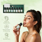 My ACE Pure Aromatherapy Pure Essential Oil Kit for Diffuser for Home, Candle Making Peppermint, Lavender, Eucalyptus, Tea Tree, Rosemary, Camphor, Lemongrass, Orange | 0.33 oz Each Set of 8