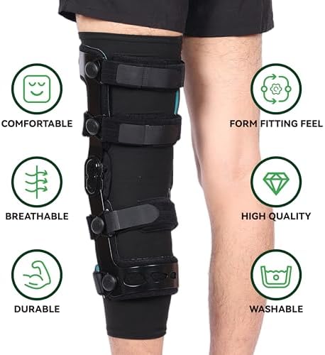 Orthomen Undersleeve Knee Brace Cotton Spandex Blend Knee Sleeves (2 Pack) for Women & Men, Breathable Knee Sleeve for Knee Bracing, Comfortable Knee Sleeve for Knee Braces,X-Large