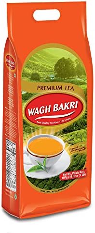 Wagh Bakri Premium Black Tea, 1 lb of Special International Blend