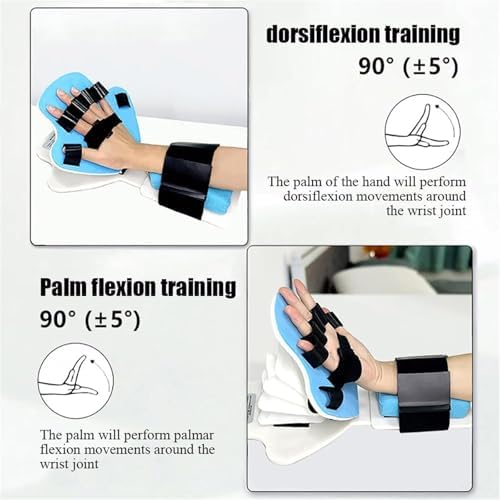 Wrist Rehabilitation Training, Manual Stretching Device with 90° Flexion & 2 Modes (Active/Passive), Wrist Therapy and Injury Recovery