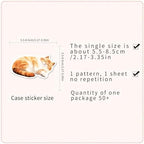 Creative 50 Pcs Unique Sleep Stickers, Vinyl Waterproof Stickers, 1.96-3.15 Inches Cute Sleep-Themed Decals for Kids, Teens, Adults, Boys & Girls, Perfect for Water Bottles, Laptops, Scrapbooks(Sleep)