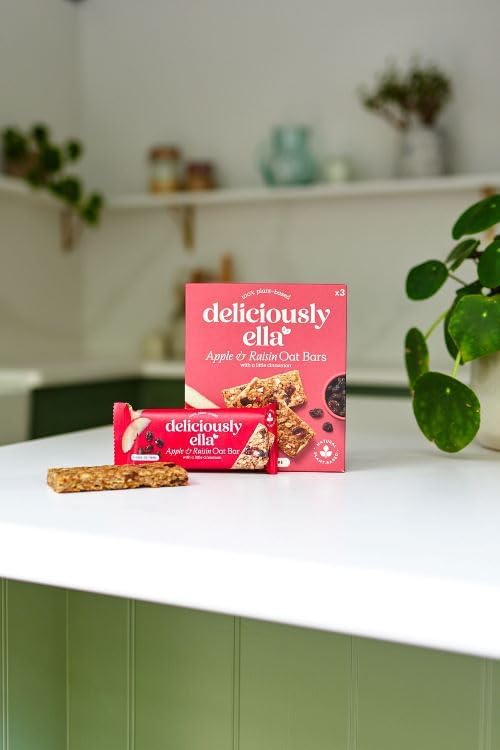 DELICIOUSLY ELLA Apple Raisin & Cinnamon Oat Bars Multipack, 3 CT