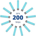 Metene TD-4116 Blood Glucose Test Strips, 200 Count Test Strips for Diabetes, Use with metene TD-4116 and metene S Blood Glucose Monitor Only(No Monitor)