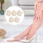 5 Pairs Open Toe Socks, Toeless Socks for Women Cotton Forefoot Topper Compatible with Open Toe Sandals