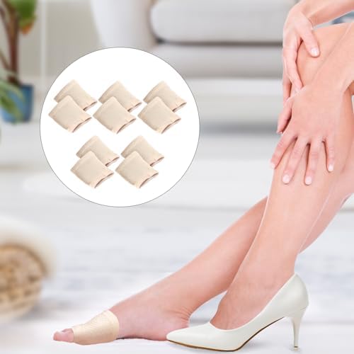 5 Pairs Open Toe Socks, Toeless Socks for Women Cotton Forefoot Topper Compatible with Open Toe Sandals