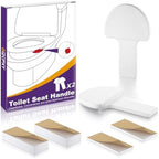 Toilet Seat Lift Handle, Toilet Lid Lifter, Avoid Touching the Toilet Lid, for Home, Office, and Toilet Training - Easy to Use, 2 Piece Set