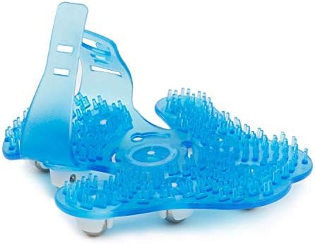 Hand Massager Gloves with 9 360-Degree Kneading Rollers - Palm Massager, Hand Roller & Thumb Saver Tool for Hand Massage, Muscle Pain Relief - Manual Deep Tissue Relaxation, Blue