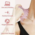 Large Fascia Massage Blaster Tool for Cellulite, Myofascial Release, Muscle Knots, Trigger Points, Cellulite Massager Tool for Body Tension Relief Promote Lymphatic Circulation Pink