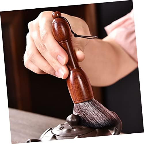 Cabilock Cleaning Brush for Teaware Multi-Function Tea Tray Brush with Bristles Cafe Restaurant and Home Tea Supplies Easy Storage with Hanging Ring