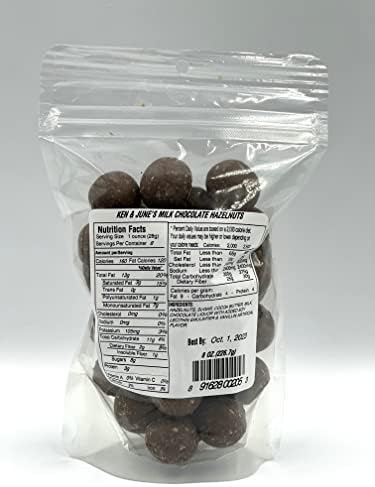 Milk Chocolate Coated Hazelnuts - 8 Oz Bag