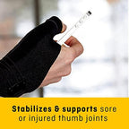 Futuro Deluxe Thumb Stabilizer, Left or Right Hand, Small/Medium Size, Adjustable, Stabilizes and Supports Sore, Weak or Injured Thumb, Soft and Breathable Materials Enhance Comfort, 1 Piece