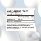 VHC Vitamin B1 Benfotiamine 600mg Supplement- 5X Time Fat-Soluble Thiamine Vitamin B1- Max Boost Bioavailable Thiamine B1 Levels Veggie Capsules,Non-GMO, Soy Free- Made in USA (120 Counts)