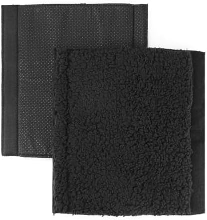 QWORK Wheelchair Armrest Cover (Pair) - Memory Foam Sheepskin Pads for Reduce Pressure Points Discomfort -Soft Wheelchair Cushions for Arm