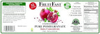 Pomegranate Juice Concentrate by FruitFast - Unsweetened, 65 Brix Pure Concentrate - 100% Pomegranate Extract - No Additives or Fillers! (16 FL OZ)
