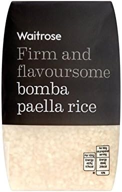 Rice Bomba Paella Waitrose 500g - Pack of 2
