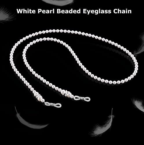 Eyeglasses Chain,Face Masks Lanyard Chain Stylish Sunglasses Lanyard Chains Glasses Strap Elegant Eyewear Retainer Chain
