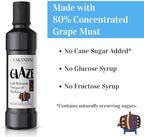 CARANDINI Glaze with Balsamic Vinegar of Modena –– Non-GMO, Vegan, Gluten-Free, Made Without Glucose Syrup or Fructose Syrup – Made in Italy, 8.45 Fl Oz - Pack of 2