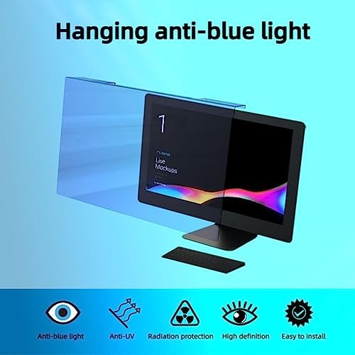 Acrylic computer hanging blue light film Acrylic computer screen Anti-blue light eye protection film