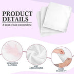 Buryeah 50 Pcs Massage Table Sheets 39 x 87 Inch Disposable Fitted Bed Sheets Thickened Spa Bed Covers Soft Non Woven Massage Table Cover for Spa Salon Body Facial Beauty(White)