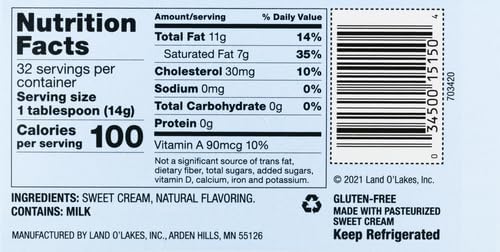 Land O Lakes® Unsalted Butter, 1 lb in 4 Sticks