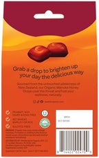 Wedderspoon Organic Manuka Honey Drops, Cherry, Bee Propolis & Echinacea, 20 Count, USDA Organic, Genuine New Zealand Honey, Natural Remedy for Dry Throat