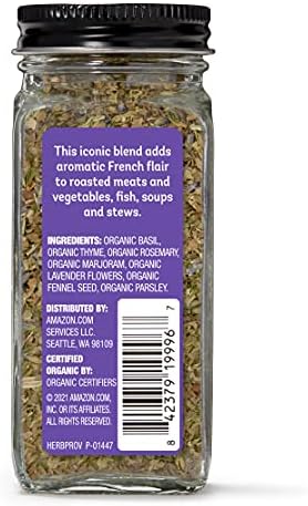 Aplenty, Organic Herbes de Provence Seasoning Blend, 0.65 Oz