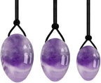 3PCS Natural Rose Quartz Yoni Women Kegel Exercise