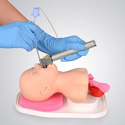 Ultrassist Airway Management Trainer, Neonatal Intubation Trainer, Pediatric Intubation Manikin, Infant Airway Management Trainer, Newborn Airway Management Skills Trainer for EMS Training