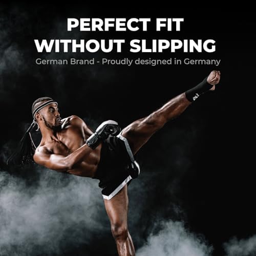 FIGHTR® Ankle Support | Unisex Adult Foot Bandage for Kickboxing, MMA, Muay Thai and Other Martial Arts.
