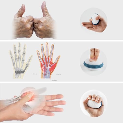 Remedic Hand & Finger Therapy Exerciser – Grip Strength & Dexterity Trainer with Resistance Rings & Exercise Guide – For Weak Hands, Arthritis, Rehab & Daily Function
