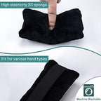 SWISSELITE Hand and Finger Contracture Cushion, Palm Grips with Elastic Band or Separator, Hand Grab Pad for Rehab Patient Palm Protect, Help with Hand Rehabilitation