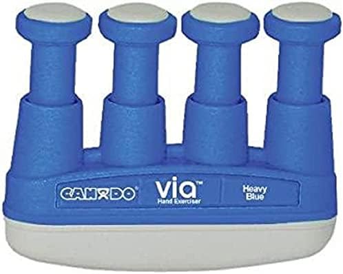 CanDo 10-0738 Blue VIA Hand Exerciser, 5 lbs Resistance