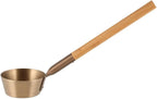Champagne Aluminum & Bamboo Sauna Ladle
