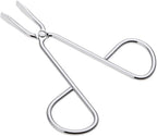 minkissy 1set Stainless Steel Eyebrow Tweezers for Women Clips for Makeup Use Lightweight -corrosive for Lash Extensions and Eyebrow Grooming Silver