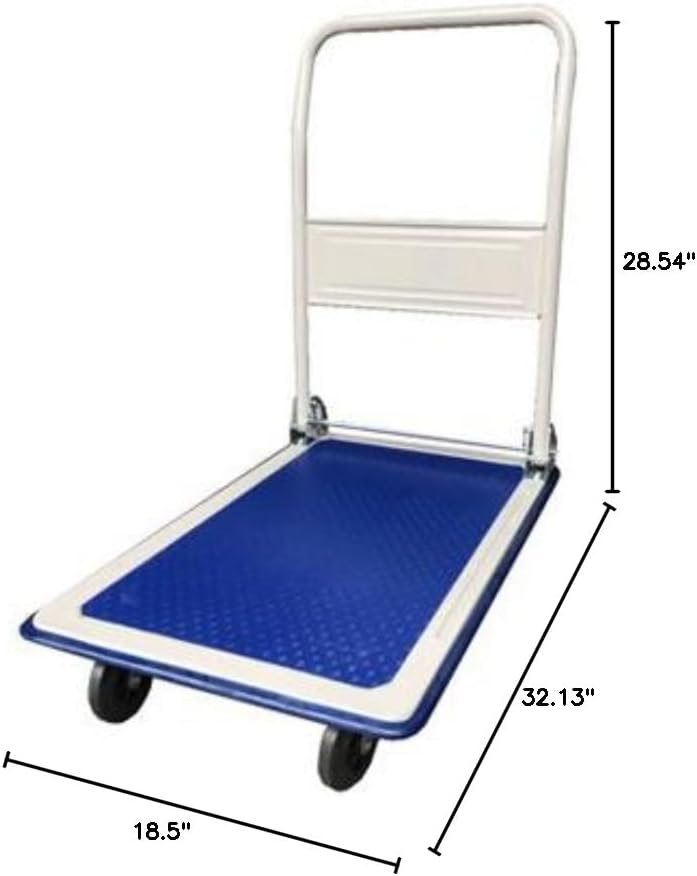 PH1501 Hand Truck, 32.13" Height, 18.50" Width, 28.54" Length