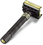 VIKINGS BLADE Adjustable Double Edge Safety Razor + Luxury Case. Smooth, Reusable, Eco-Friendly (The Emperor “Augustus”)