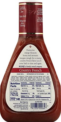Ken's Steak House Wish-BoneDeluxe French Dressing Bottle, 16 oz
