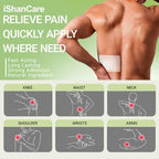 ishancare Lidocaine 4% Patches Pain Relief Maximum Strength Fast-Acting for Back Neck Shoulders, Knees, Elbows Topical Analgesic Unscented 14 Count