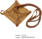 Leather Plant Hanger, Creative PU Leather Plant Hanger Decorative Flower Pot Holder, Hanging Plant Pot for Plants Hanging Planters for Indoor Plants (Coffee)
