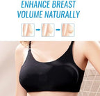 Heated Breast Massager Bra - USB Rechargeable Chest Enlargement Growth Stimulator