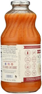 Lakewood Organic Carrot Ginger Turmeric Juice, 32 FZ