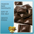 Chocolove Hawaiian Sea Salt Dark Chocolate Bars | 72% Cocoa | Rich and Intense Flavor | Made with Premium Chocolate | Non-GMO & Gluten-Free, 3.2 oz Bar (12 Pack)