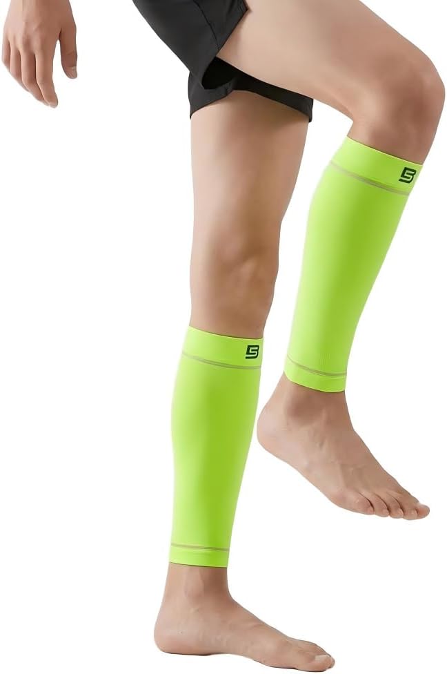 Calf Compression Sleeves 20-30 mmHg for Kids for Sport Protection Calf and Shin Support