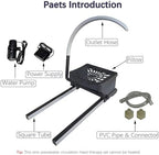 Head Spa Water Circulation Rack Equipment with Pillow Kit,Shampoo Bowl Waterfall Head Spa, Water Circulation Frame for Most Salon Massage Hair Shampoo Bed Accessories