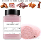Raw Essentials Modern Curing Salt No. 1 – 6.25% Sodium Nitrite for Curing Bacon, Sausage, Jerky, Ham, and Corned Beef – Great for Brining & Pickling – Vegan – 19 Ounce Bottle