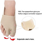 Bunion Corrector, Bunion Relief Orthopedic Sleeve Socks, Big Joint Tailors Toe Separators Spacers Straighteners, Ball of Foot Cushions Splint, for Hallux Valgus Foot Pain