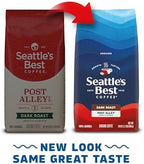 Seattle’s Best Coffee, Dark Roast Ground Coffee, Post Alley, 100% Arabica, 1 Bag (20 oz)