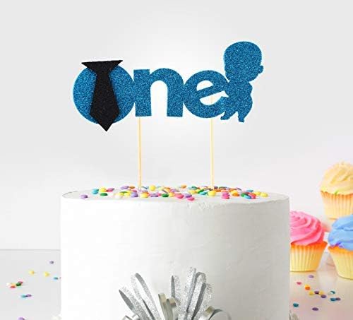 Bby Boss One Cake Topper Decoration, Boss Theme Cake Topper, Stylish Boss One Cake Decoration for Birthday Celebration, Party Dessert Display, Event Cake Decor Supplies